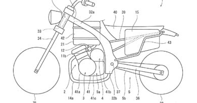 Kawasaki registra patente de moto híbrida kawasaki moto hibrida patente