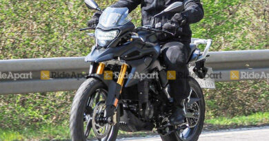 Flagra: BMW G 310 GS e G 310 R renovadas são vistas em testes bmw g 310 gs flagra