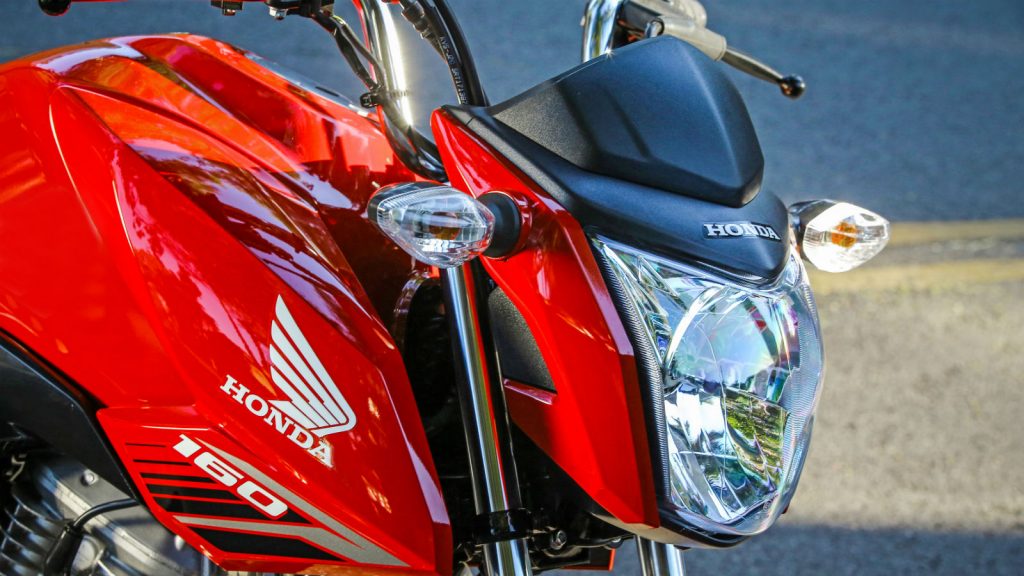 Honda mostra CG 160 Fan 2018 no Salão Duas Rodas 2017