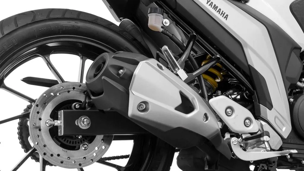 yamaha fazer 250 2018 escapamento