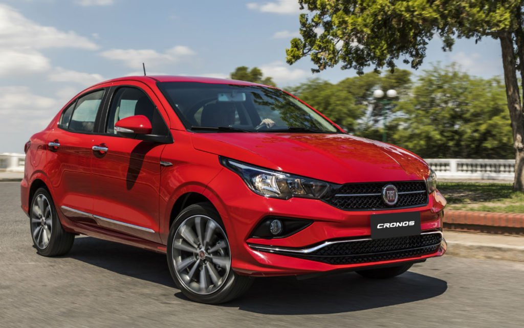 fiat cronos 2018 dianteira
