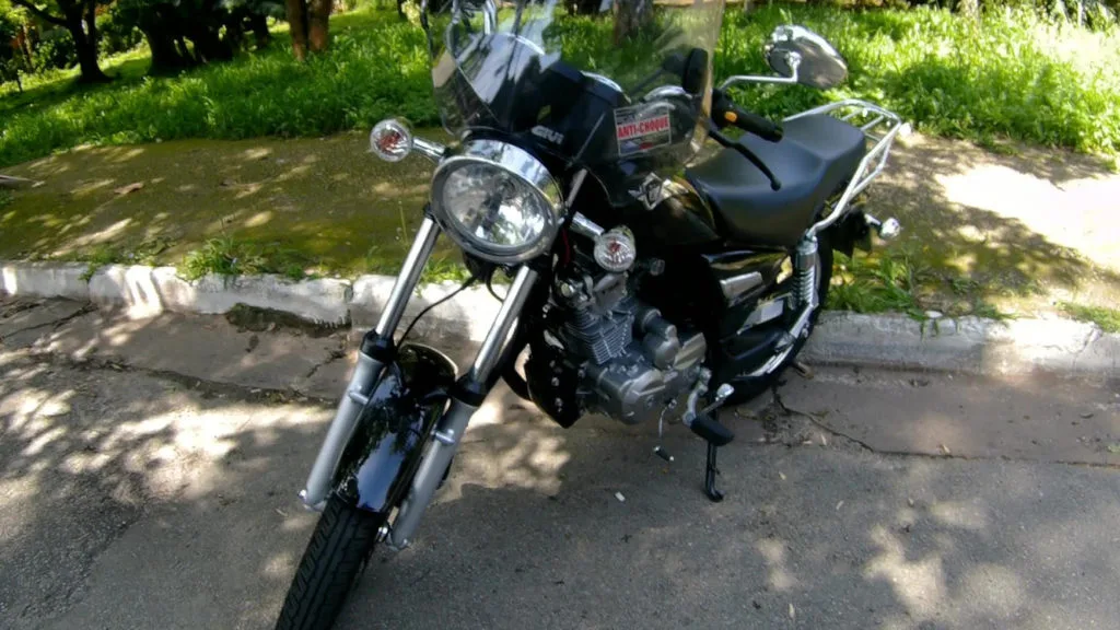 haojue chopper road 150 teste ride