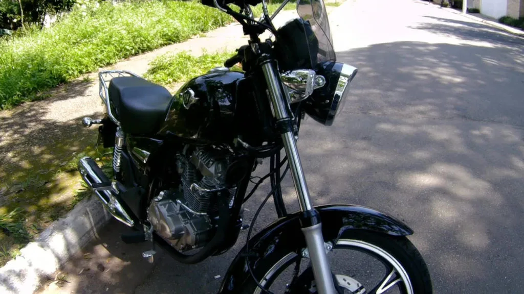 haojue chopper road 150 teste ride