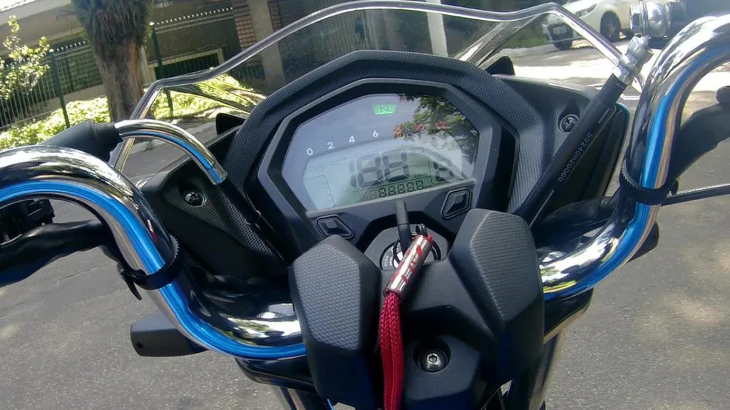 haojue dk150 cbs 2019 teste ride