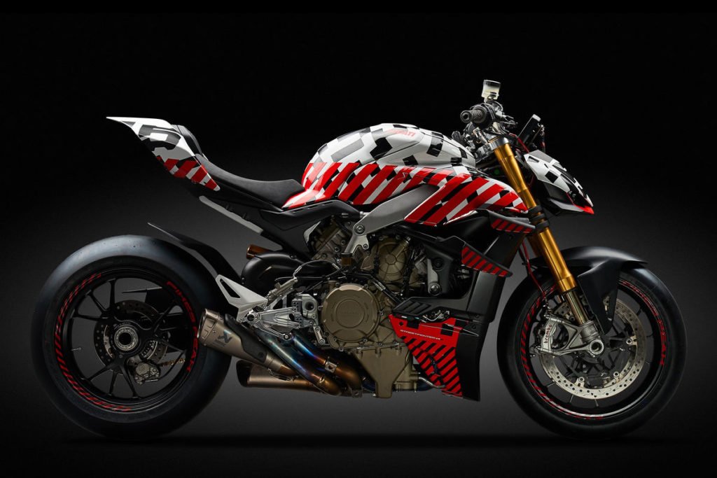 ducati streetfighter V4 protótipo