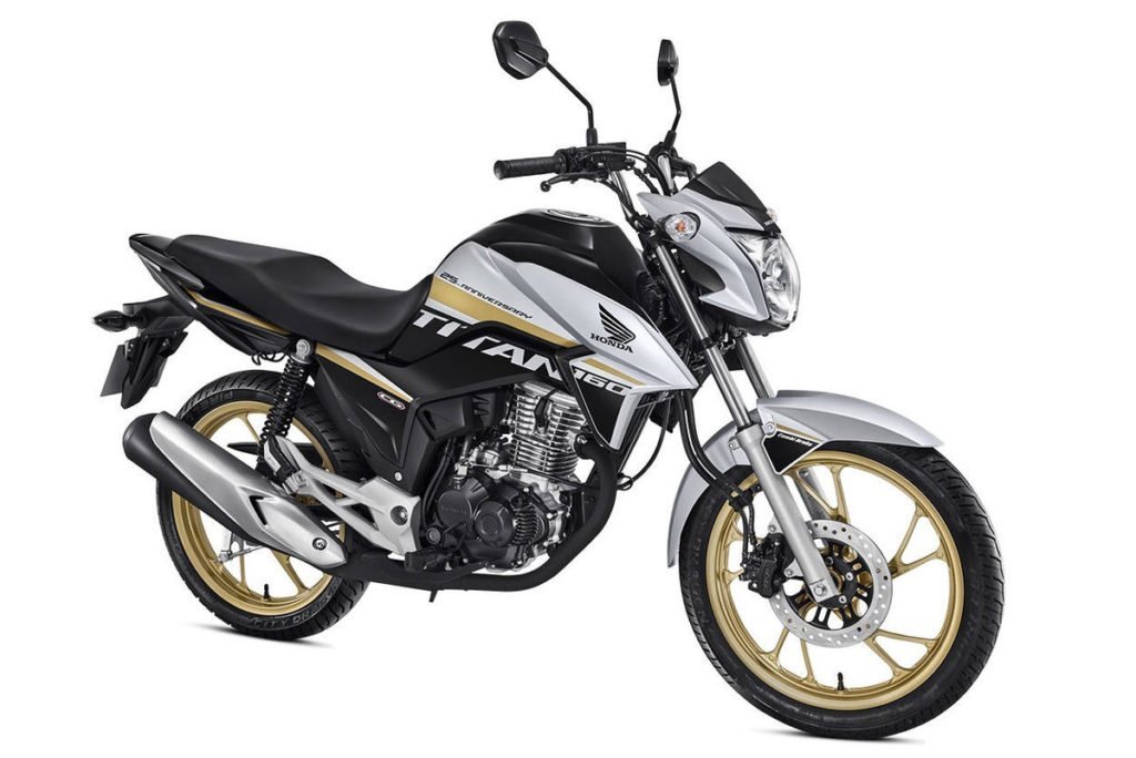 honda cg 160 titan edição de aniversário 25 anos