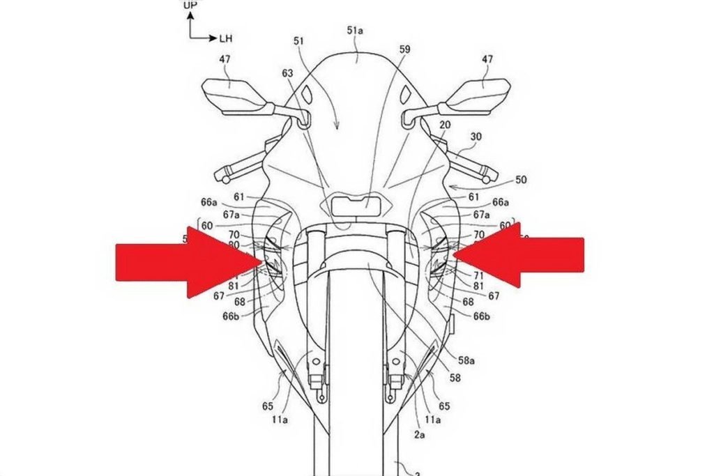 asas móveis honda patente