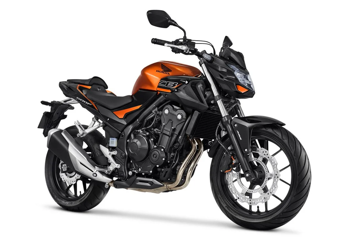 honda cb 500f 2020 laranja