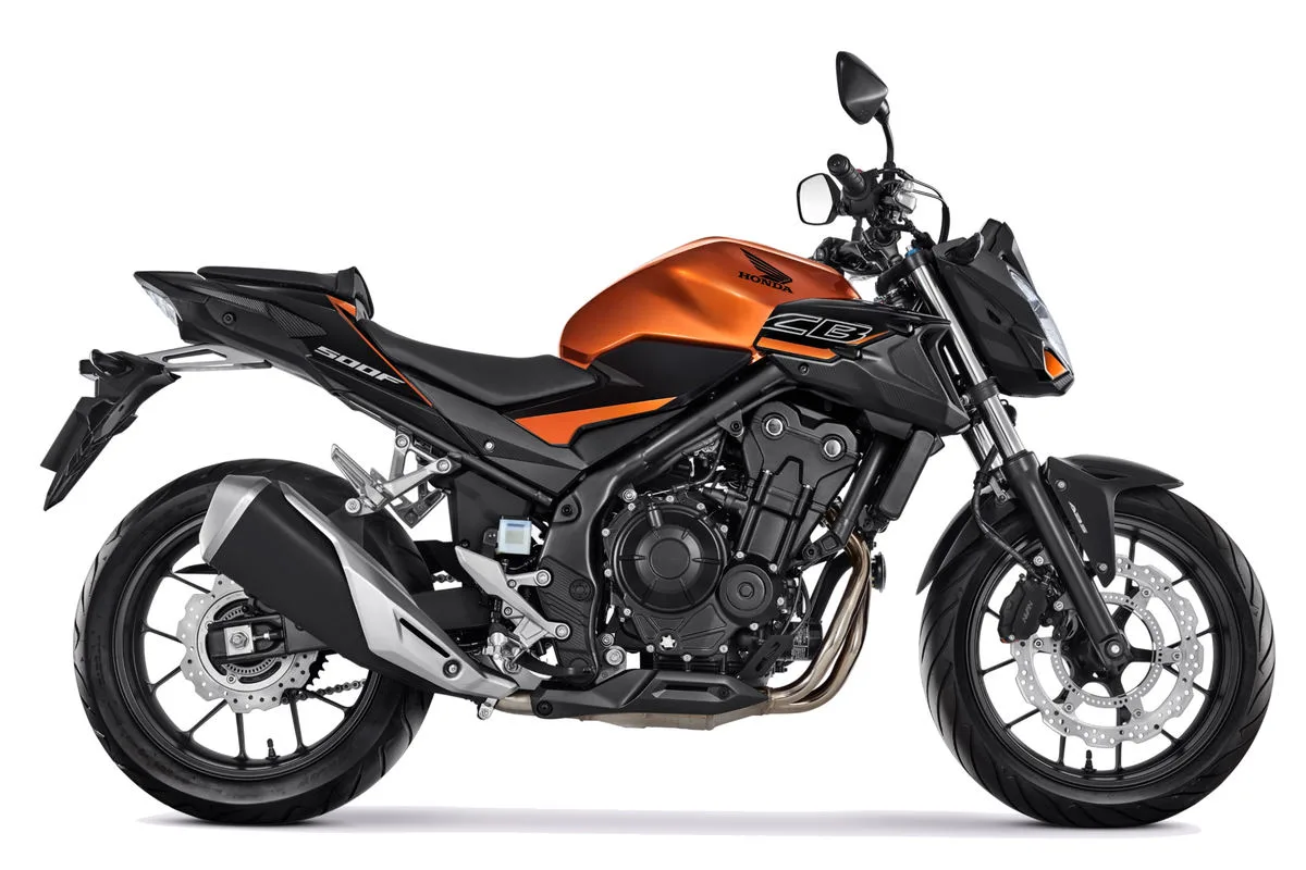 honda cb 500f 2020 laranja