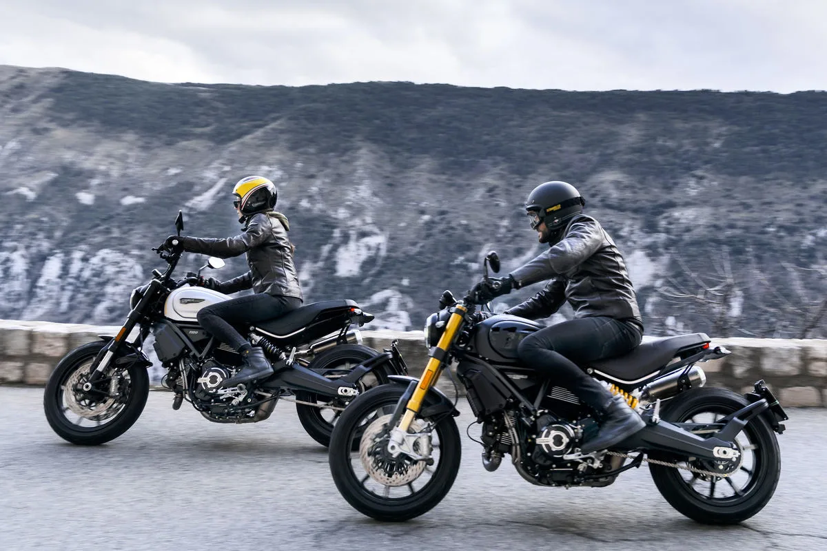 ducati scrambler 1100 pro e 1100 sport pro
