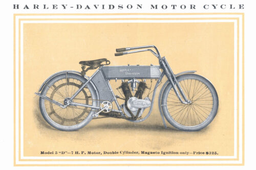 harley-davidson 1909 model 5-d