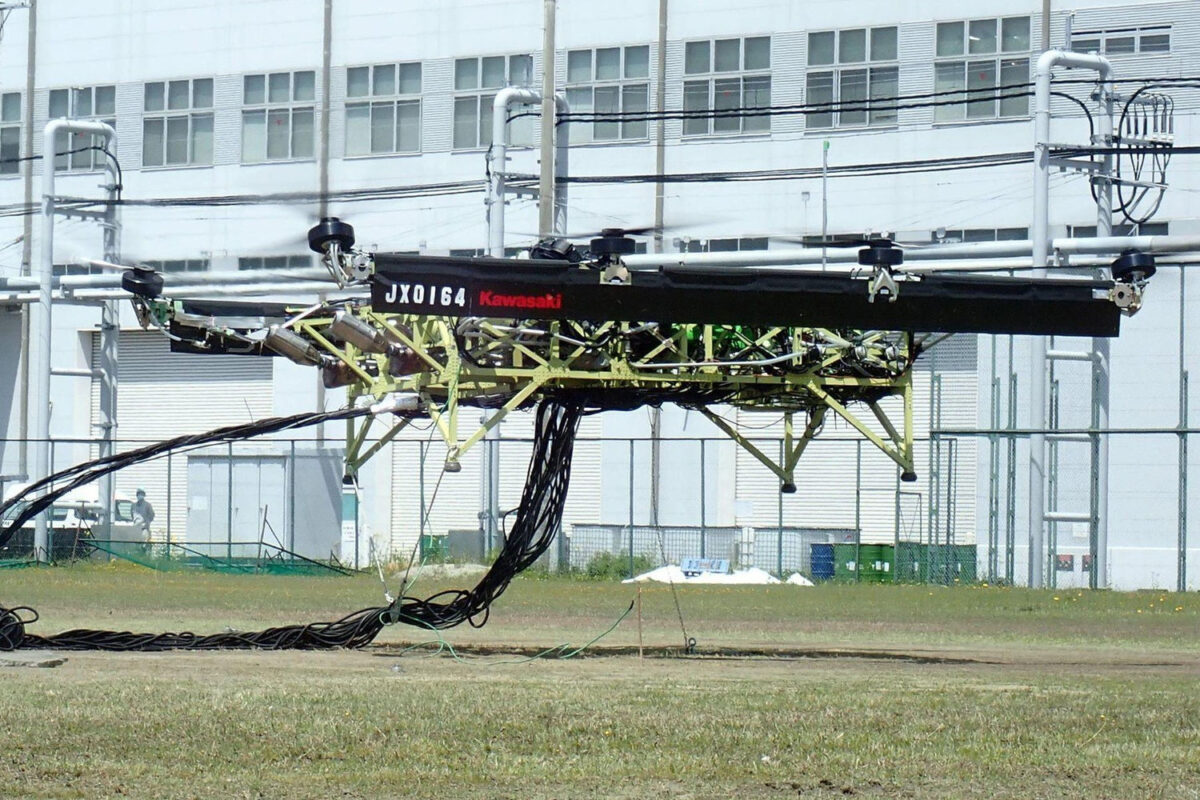 kawasaki drone híbrido zx-10r