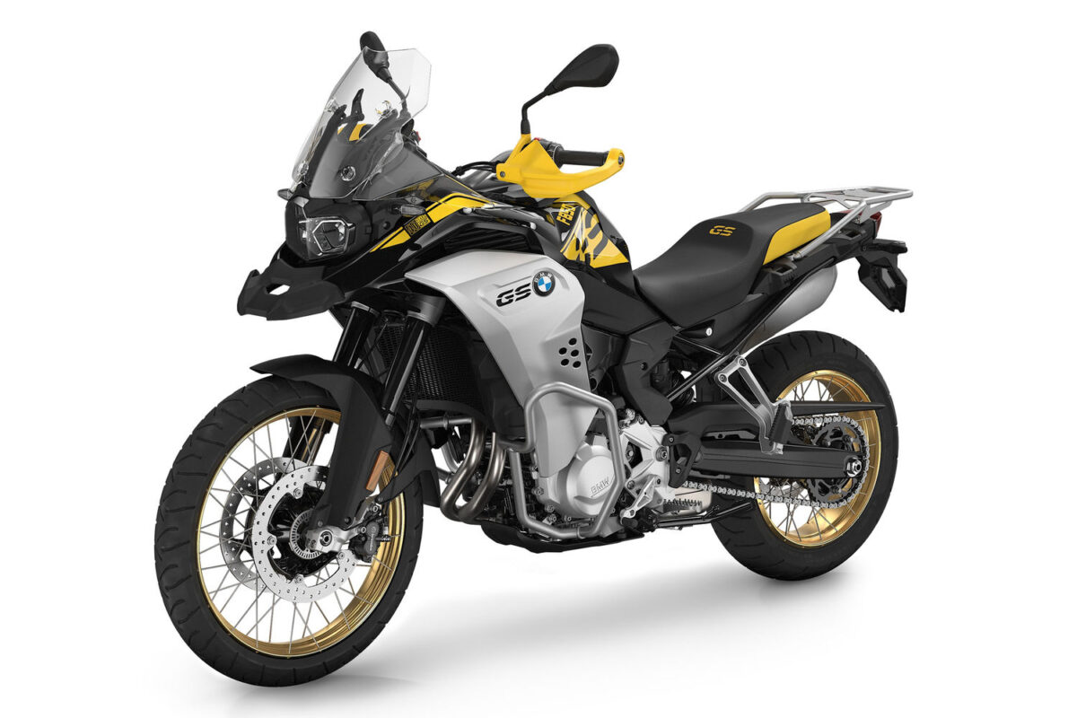 bmw f 850 gs adventure 40 anos