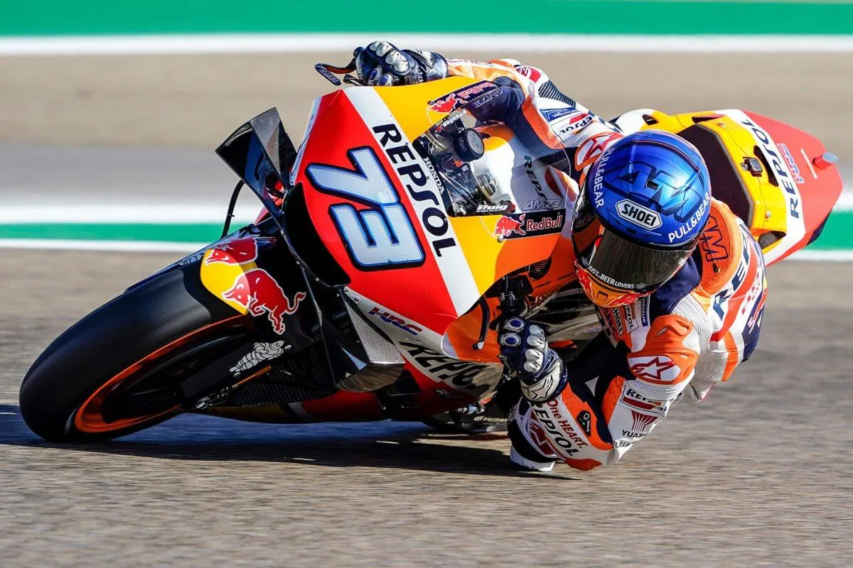 marquez honda motogp aragão