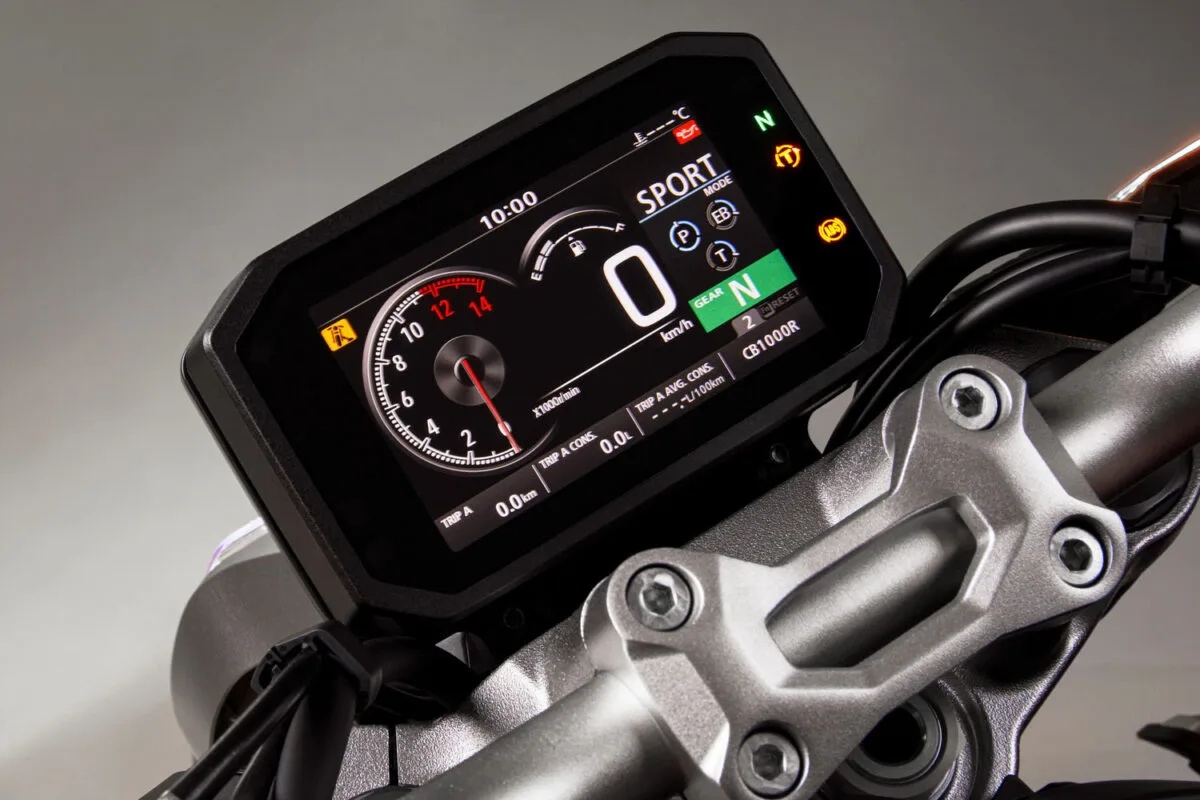 honda cb1000r 2021 painel