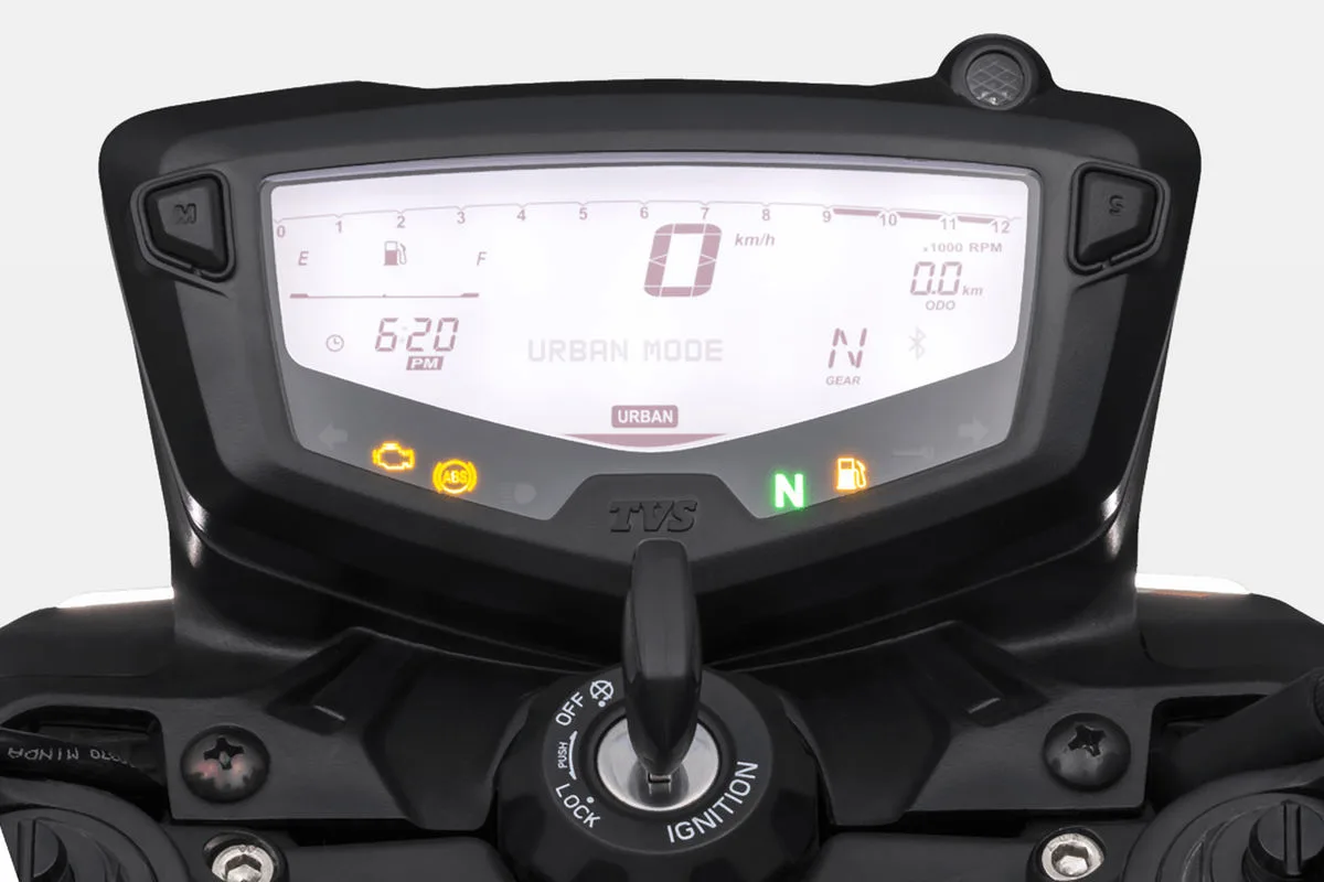 tvs apache rtr 200 2021 painel