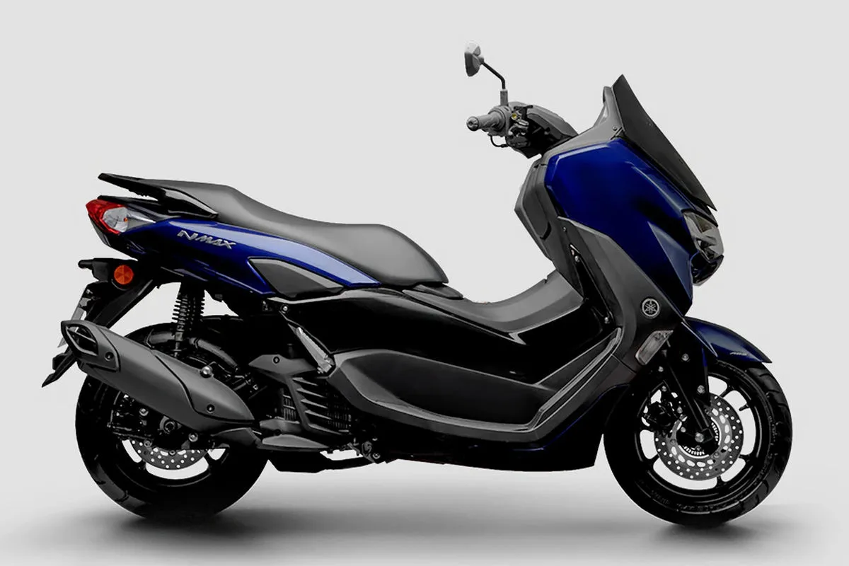 yamaha nmax 160 2021 lateral azul