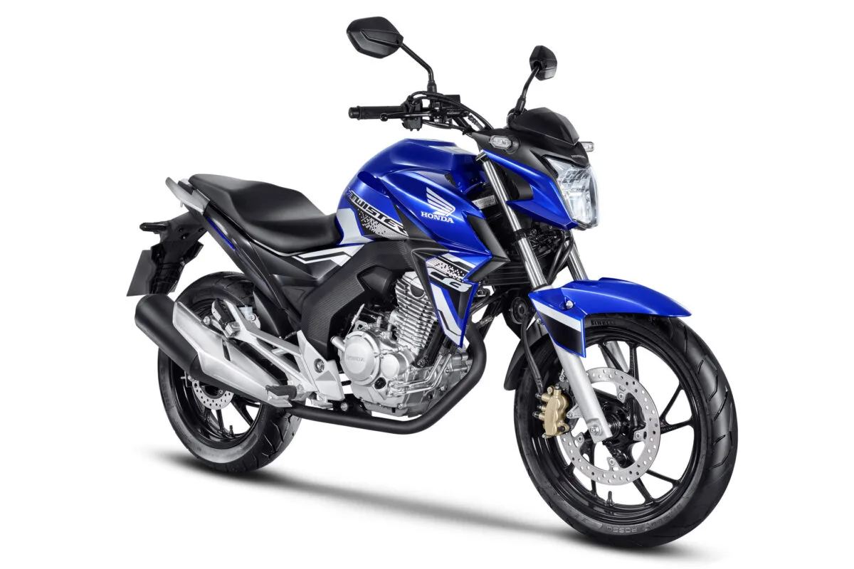 honda cb 250 twister 2021 azul