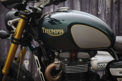 triumph scrambler 1200 steve mcqueen edition 2021 tanque de combustível