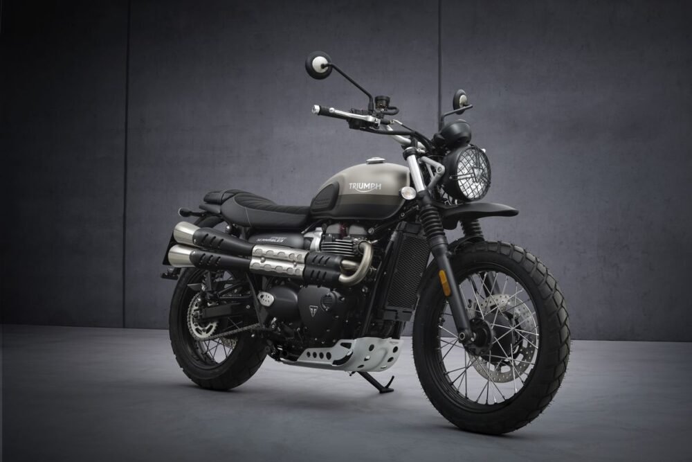 street scrambler sandstorm limited edition lateral direita frontal