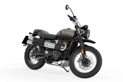 street scrambler sandstorm limited edition lado direito dianteiro