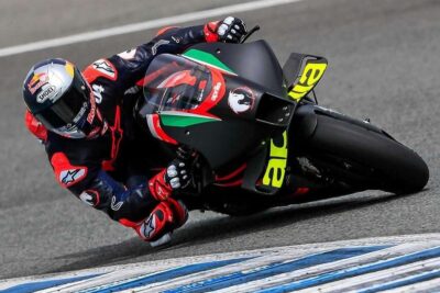 dovizioso aprilia teste jerez