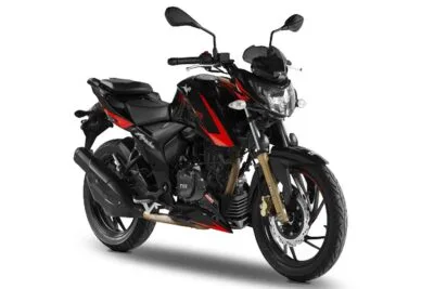 dafra apache rtr 200 cbs 2022 preta frontal lateral direita