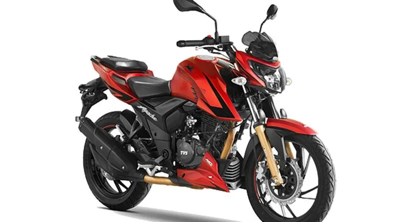 dafra apache rtr 200 cbs 2022 vermelha frontal lateral direita