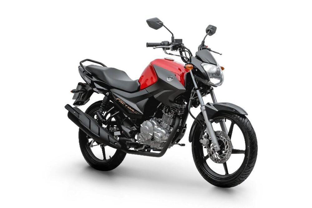yamaha factor 125 2022 vermelha