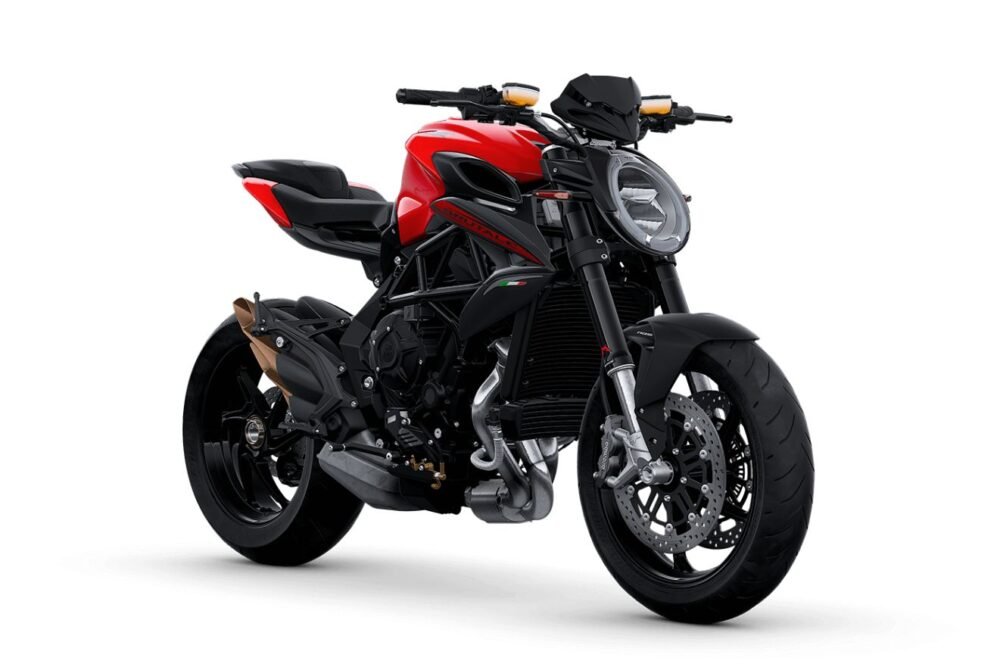 mv agusta brutale rosso 2021 frente
