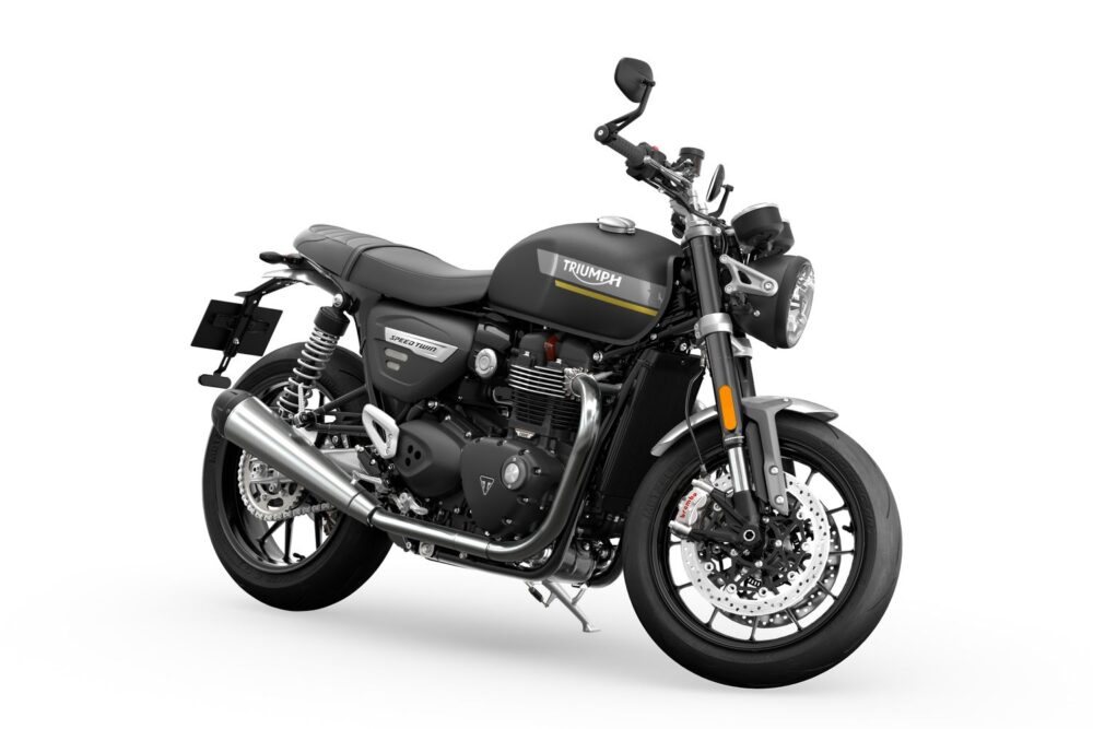 triumph speed twin 2021 cinza