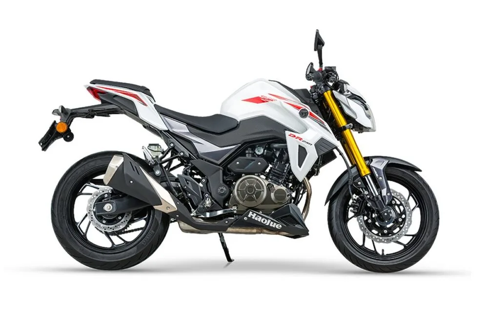 haojue dr 250 lado direito