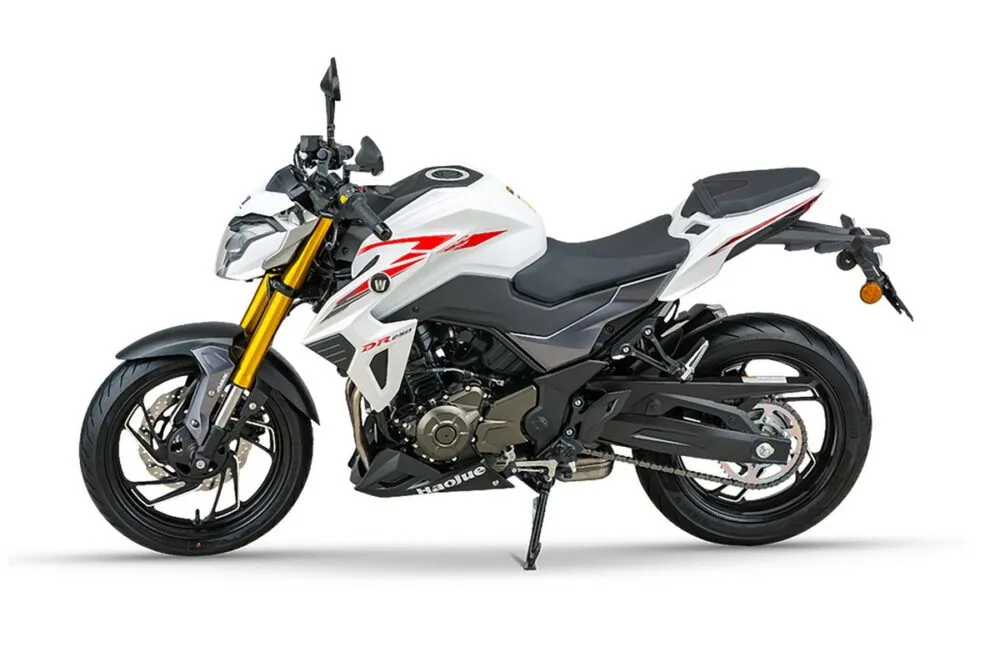 haojue dr 250 lado esquerdo