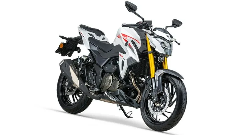 haojue dr 250 branca frente