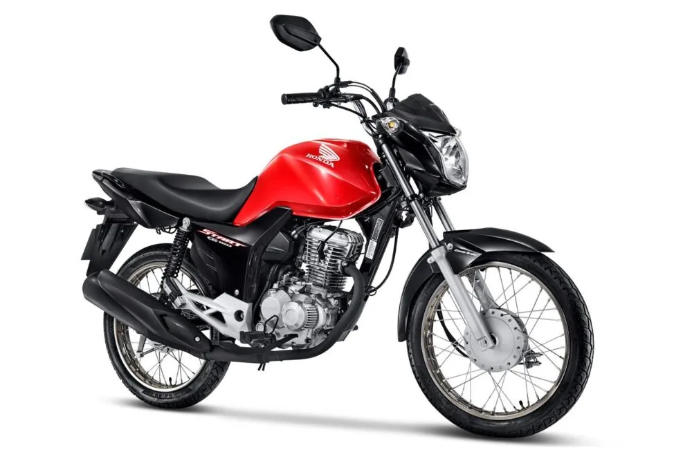 cg 160 start 2022 vermelha