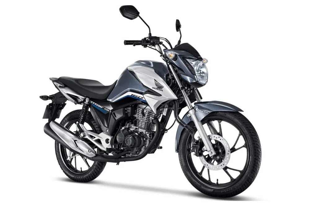 cg 160 titan 2022 cinza