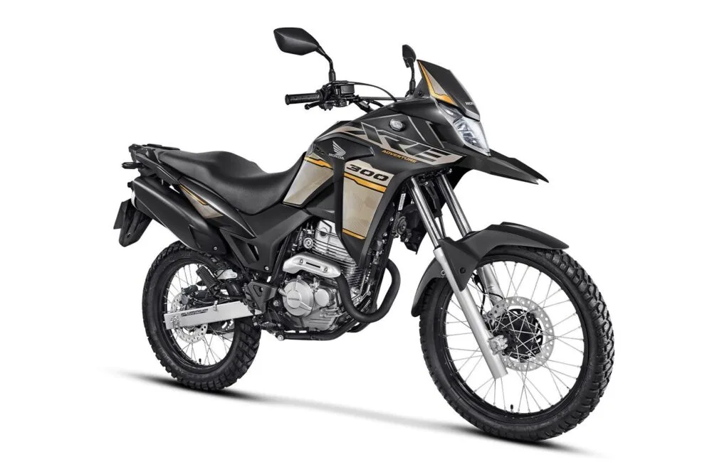 honda xre 300 adventure 2022 frontal lateral direita