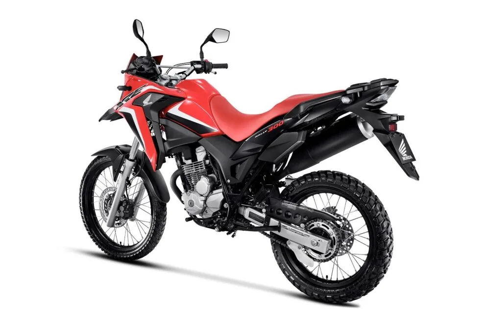 honda xre 300 rally 2022 traseira lateral esquerda
