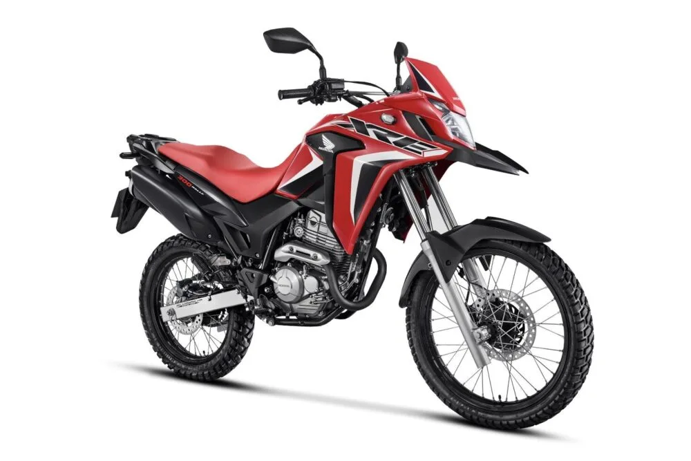 honda xre 300 rally 2022 frontal lateral direita