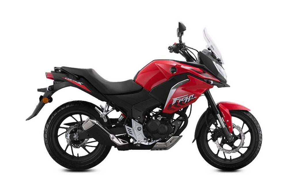 honda cbf190x vermelha