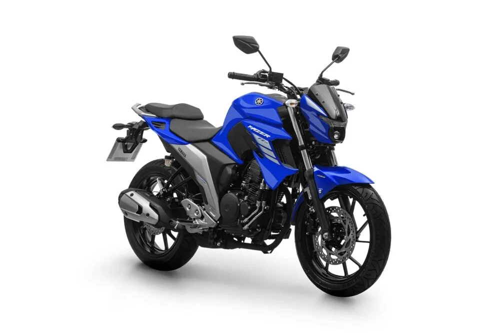 yamaha fazer fz25 abs 2022 azul frente