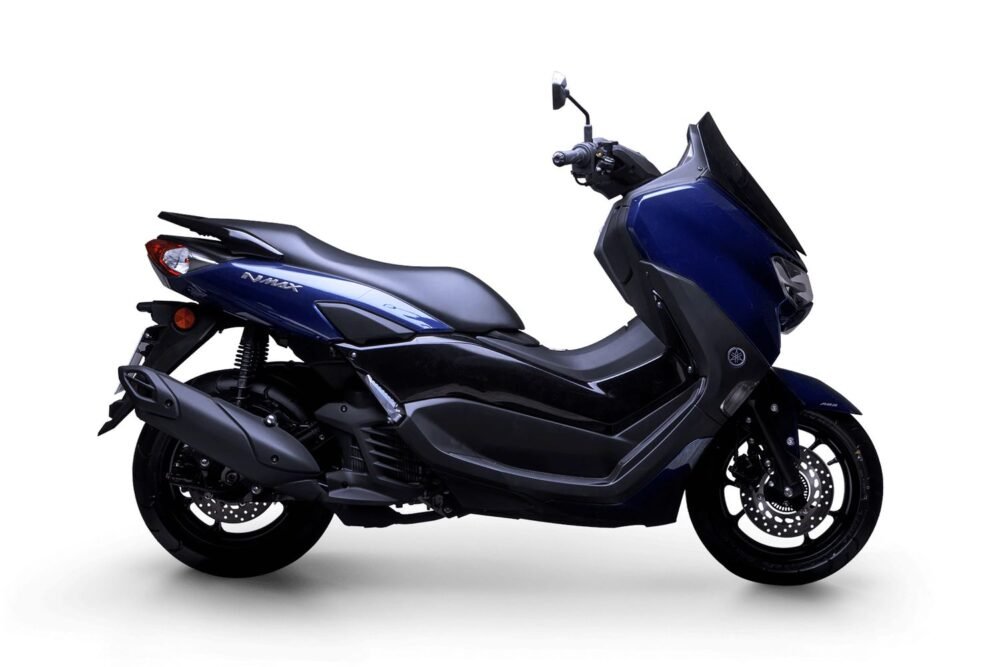 yamaha nmax 160 abs 2022 azul lateral direita