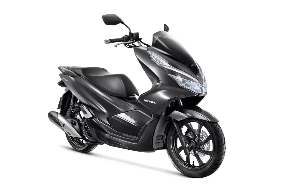 honda pcx 2022 abs cinza frontal