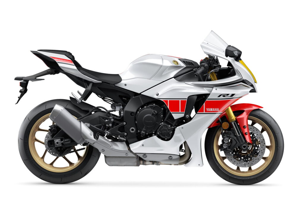 yamaha r1 world gp 60th anniversary lateral direita