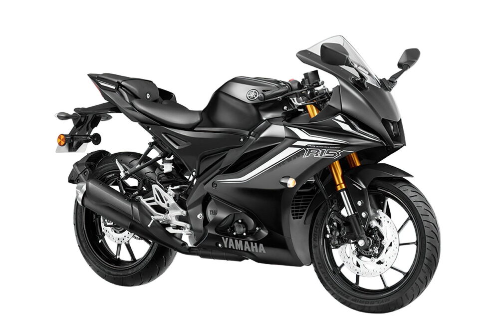 yamaha r15 version 4 2022 preta