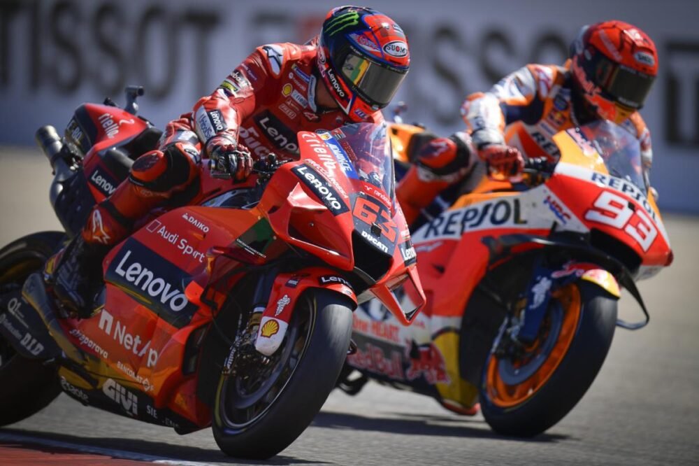 bagnaia marquez aragão motogp