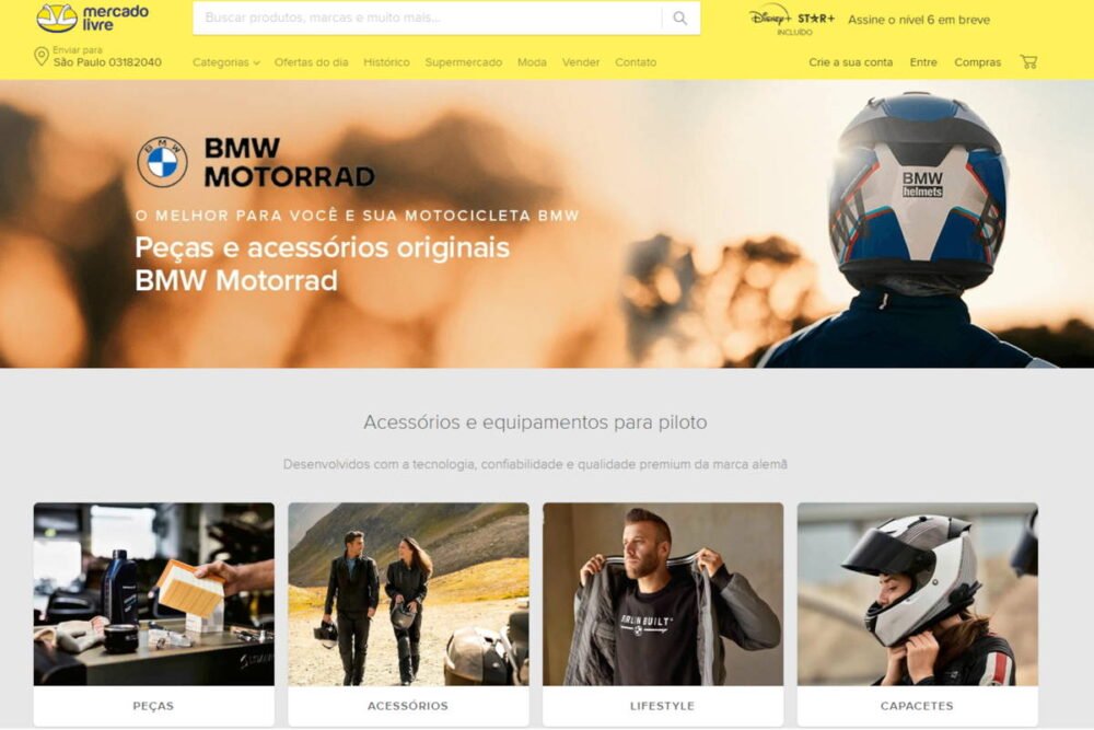 bmw motorrad mercado livre