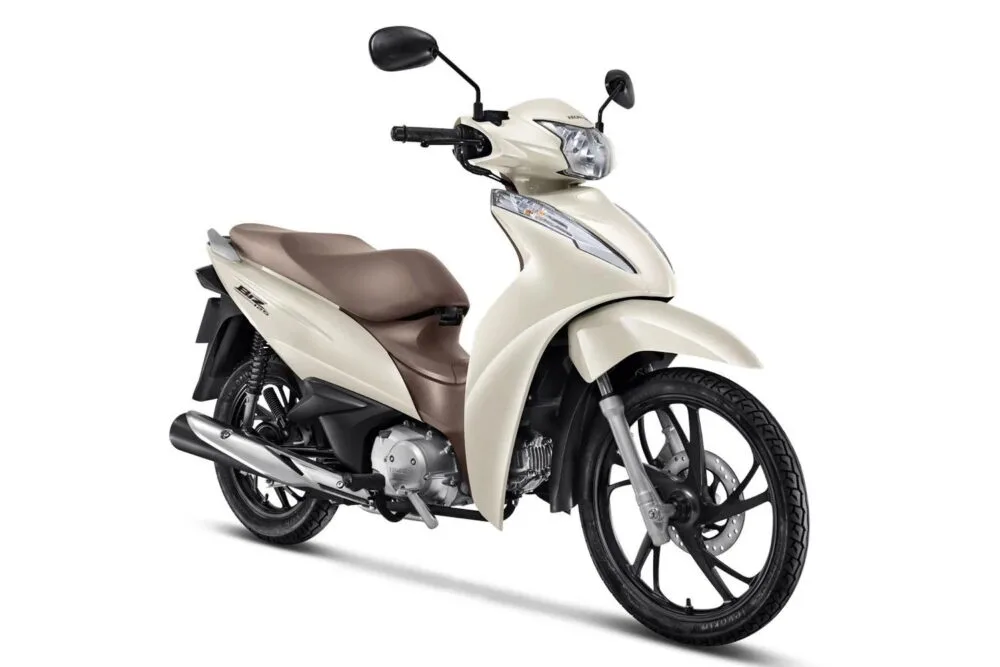 honda biz 125 2022 branco