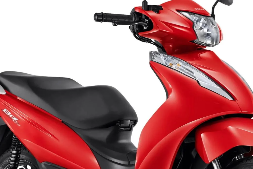 honda biz 125 2022 vermelho detalhe