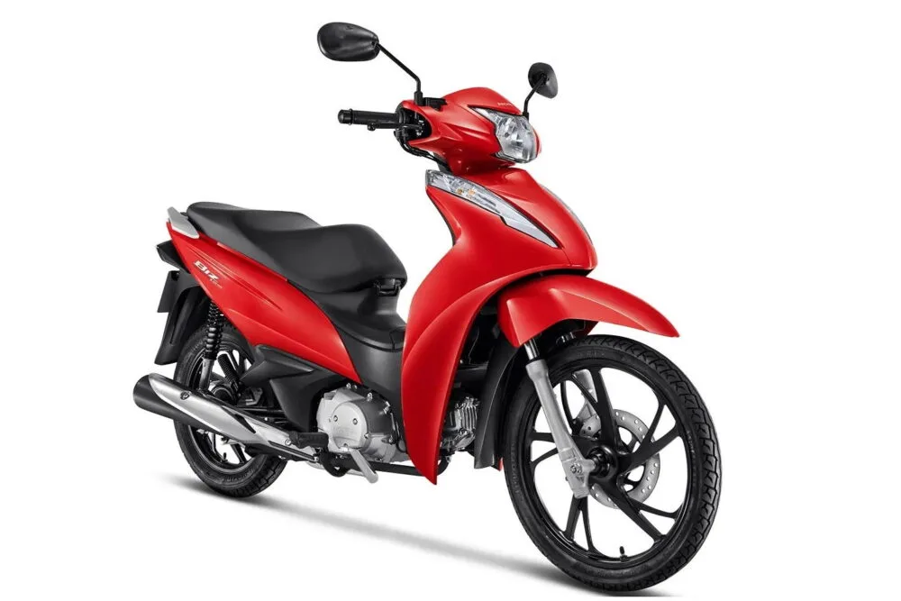 honda biz 125 2022 vermelho